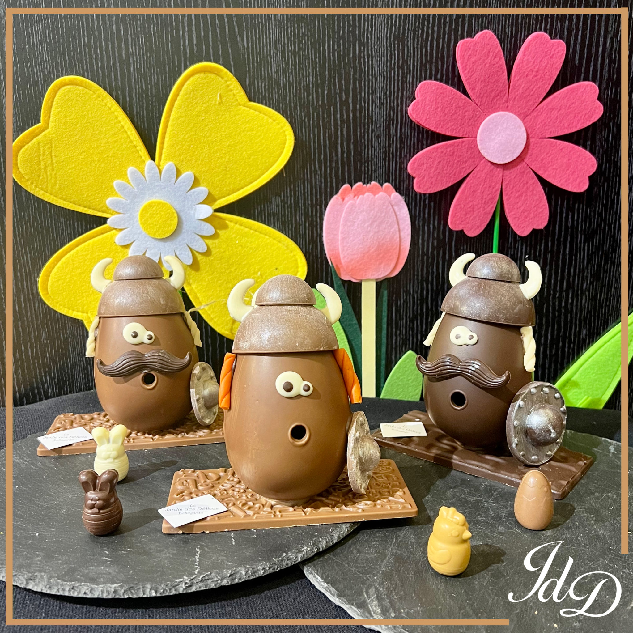 Gaulois en chocolat