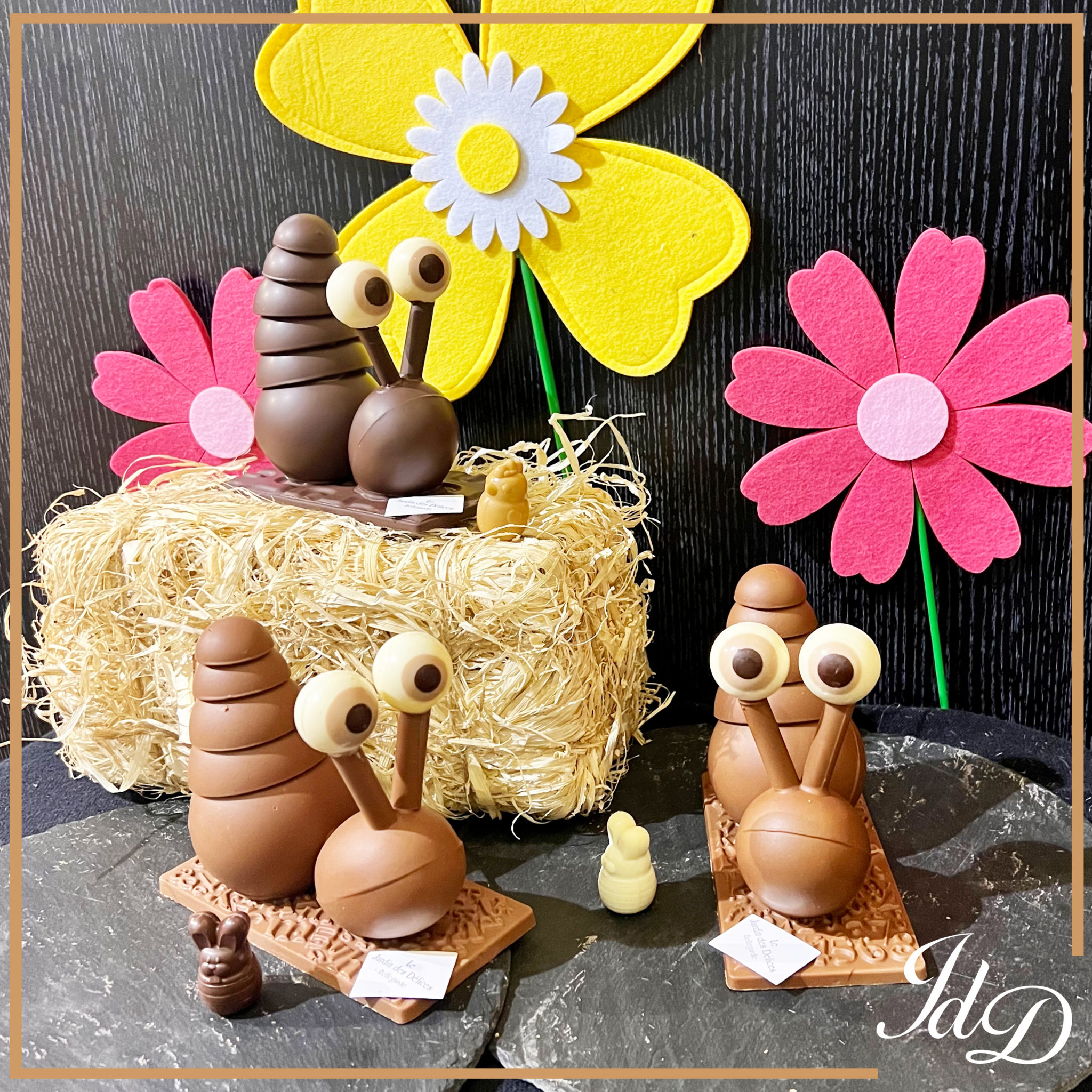 Escargot en chocolat